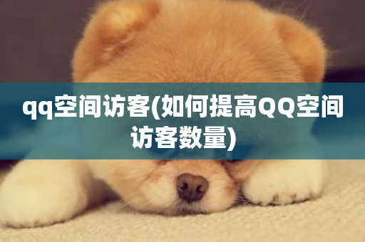 qq空间访客(如何提高QQ空间访客数量)