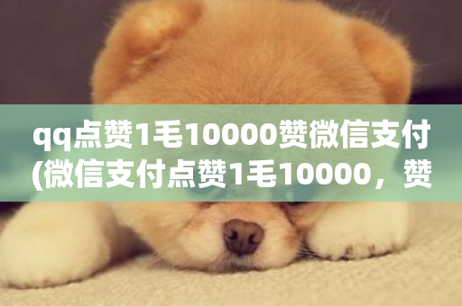 qq点赞1毛10000赞微信支付(微信支付点赞1毛10000，赞数超QQ)-第1张图片-ZBLOG