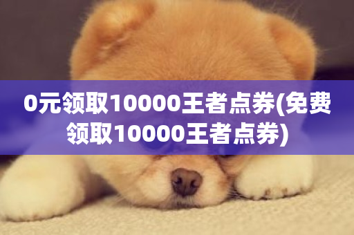 0元领取10000王者点券(免费领取10000王者点券)-第1张图片-ZBLOG