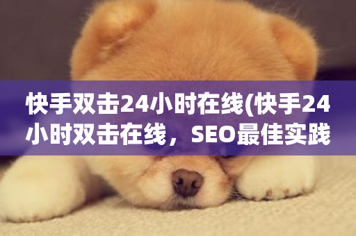 快手双击24小时在线(快手24小时双击在线，SEO最佳实践)-第1张图片-ZBLOG