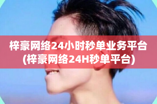 梓豪网络24小时秒单业务平台(梓豪网络24H秒单平台)-第1张图片-ZBLOG