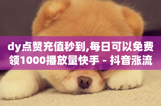 dy点赞充值秒到,每日可以免费领1000播放量快手 - 抖音涨流量网站 - 全民k歌最便宜刷收听量网址-第1张图片-ZBLOG