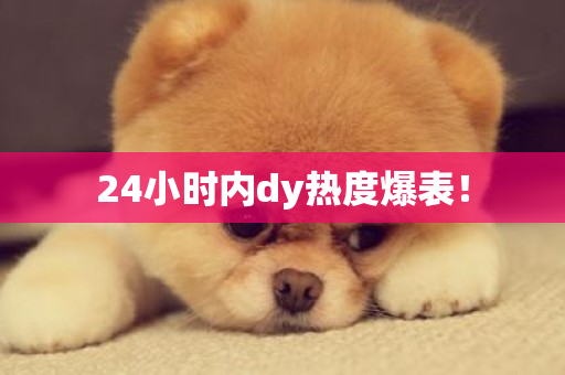 24小时内dy热度爆表！-第1张图片-ZBLOG