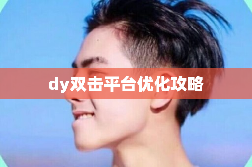 dy双击平台优化攻略-第1张图片-ZBLOG