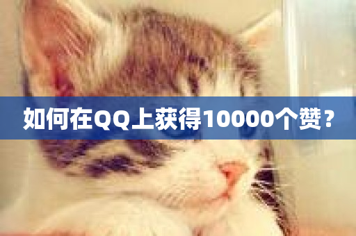 如何在QQ上获得10000个赞？