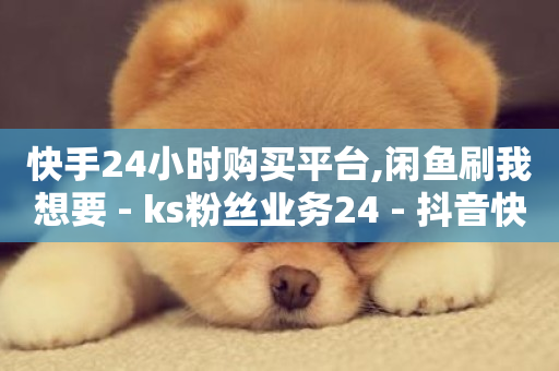 快手24小时购买平台,闲鱼刷我想要 - ks粉丝业务24 - 抖音快手自助服务