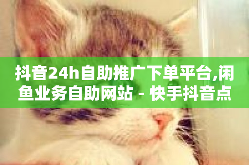 抖音24h自助推广下单平台,闲鱼业务自助网站 - 快手抖音点赞的链接在哪里 - ks免费24小时下单平台