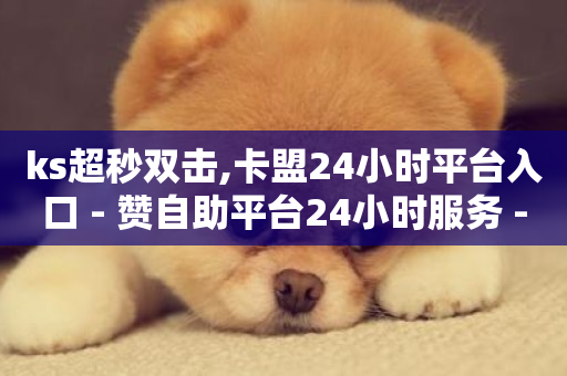 ks超秒双击,卡盟24小时平台入口 - 赞自助平台24小时服务 - ks互赞