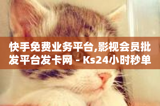 快手免费业务平台,影视会员批发平台发卡网 - Ks24小时秒单业务平台 - ks是什么意思?