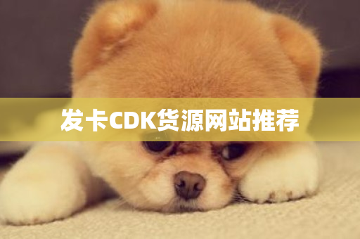 发卡CDK货源网站推荐-第1张图片-ZBLOG