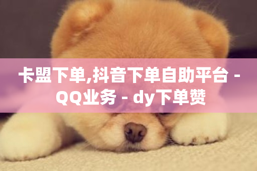 卡盟下单,抖音下单自助平台 - QQ业务 - dy下单赞-第1张图片-ZBLOG