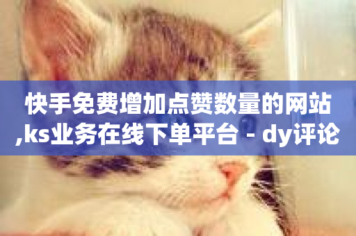 快手免费增加点赞数量的网站,ks业务在线下单平台 - dy评论下单业务 - 全民k歌直播电影步骤