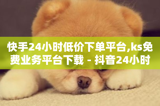 快手24小时低价下单平台,ks免费业务平台下载 - 抖音24小时业务平台 - KS特价作品双击-第1张图片-ZBLOG