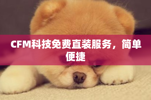 CFM科技免费直装服务，简单便捷-第1张图片-ZBLOG