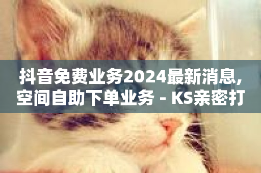 抖音免费业务2024最新消息,空间自助下单业务 - KS亲密打call - 卡盟平台在线下单