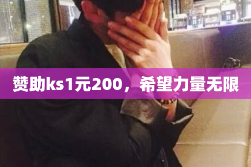 赞助ks1元200，希望力量无限-第1张图片-ZBLOG