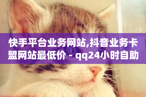 快手平台业务网站,抖音业务卡盟网站最低价 - qq24小时自助下单全网最低价 - 抖音点赞评论机器人-第1张图片-ZBLOG