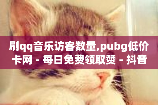 刷qq音乐访客数量,pubg低价卡网 - 每日免费领取赞 - 抖音业务在线自助-第1张图片-ZBLOG