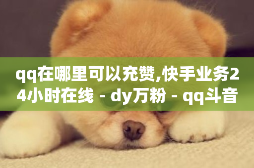 qq在哪里可以充赞,快手业务24小时在线 - dy万粉 - qq斗音低价购买平台-第1张图片-ZBLOG