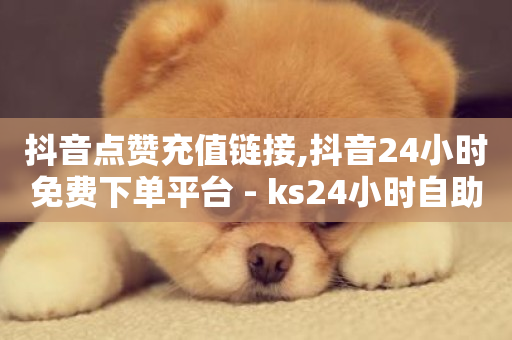 抖音点赞充值链接,抖音24小时免费下单平台 - ks24小时自助服务平台便宜 - 抖音付费推广-第1张图片-ZBLOG