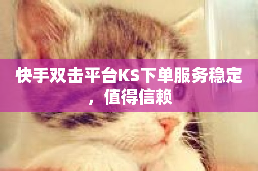 快手双击平台KS下单服务稳定，值得信赖