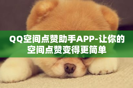 QQ空间点赞助手APP-让你的空间点赞变得更简单-第1张图片-ZBLOG