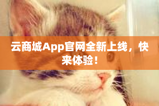 云商城App官网全新上线，快来体验！-第1张图片-ZBLOG