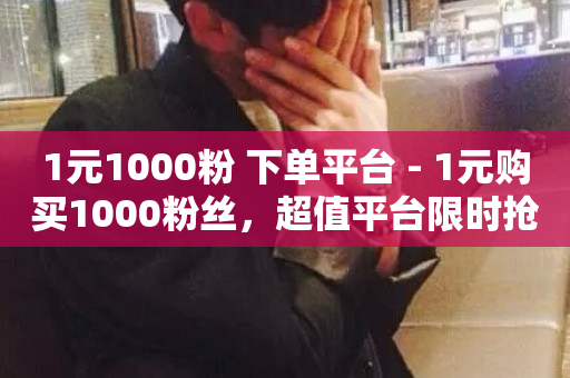 1元1000粉 下单平台 - 1元购买1000粉丝，超值平台限时抢购-第1张图片-ZBLOG