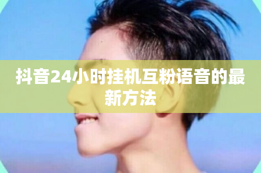 抖音24小时挂机互粉语音的最新方法-第1张图片-ZBLOG