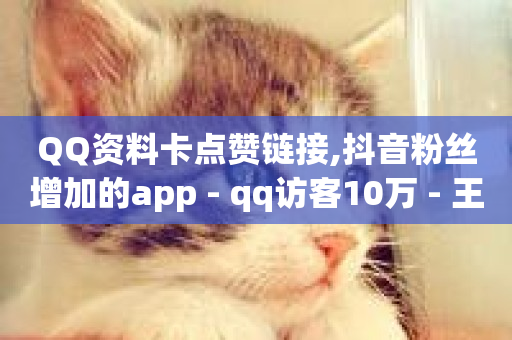 QQ资料卡点赞链接,抖音粉丝增加的app - qq访客10万 - 王者刷人气值网页