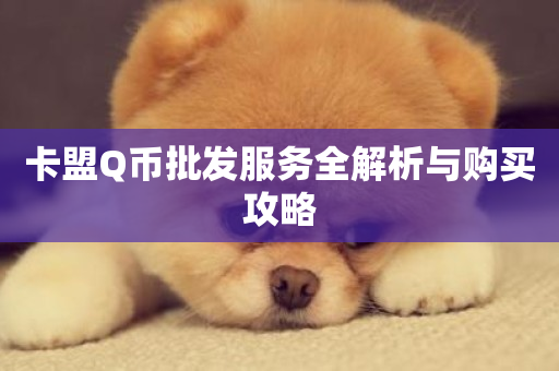 卡盟Q币批发服务全解析与购买攻略-第1张图片-ZBLOG