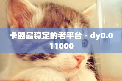 卡盟最稳定的老平台 - dy0.011000-第1张图片-ZBLOG