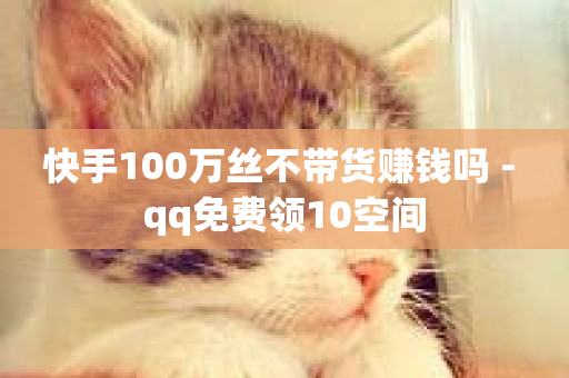 快手100万丝不带货赚钱吗 - qq免费领10空间-第1张图片-ZBLOG