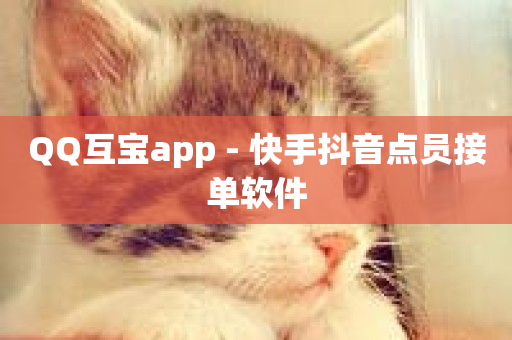 QQ互宝app - 快手抖音点员接单软件-第1张图片-ZBLOG